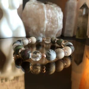 manifesting crystal bracelet